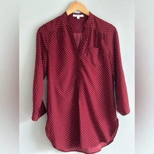 Polka dot blouse